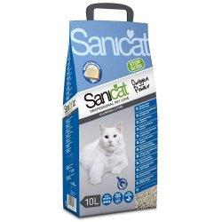 Nisip pentru pisici Sanicat Clumping Oxigen Power 10 l