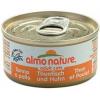 Hrana umeda pentru pisici Almo Nature - ton si carne de pui 70 g