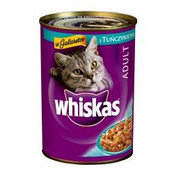 Hrana umeda pentru pisici Whiskas conserva cu ton 400 g