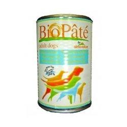 Hrana umeda pentru caini Bio Pate cu ton si orez 400 g