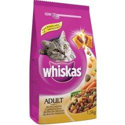 Hrana pentru pisici Whiskas Adult pui si legume 1,5 kg