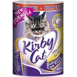 Hrana umeda pentru pisici Kirby conserva pui 400 g