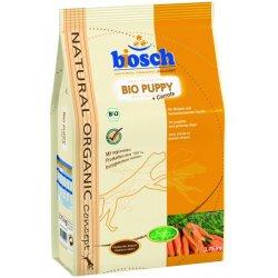 Hrana uscata pentru caini Bosch BIO Puppy + Morcovi 11,5 kg