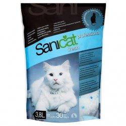 Nisip igienic pentru pisici Sanicat Fresh - 3.8 l