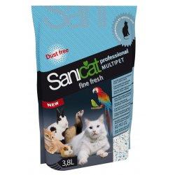 Nisip igienic pentru pisici Sanicat Fine Fresh 3.8 l