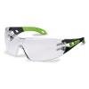 Ochelari protectie UVEX lentile transparente acoperire HC-AF negru verde