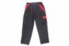 Pantaloni de lucru negru rosu marimea L 260g/m2