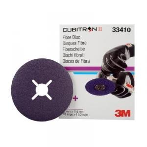 Disc de fibra 3M Cubitron II, 115mmx22mm (5 discuri / cutie)