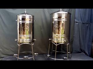 Vase agheasma inox  250,400 litri-0744572423-Andrei-producator