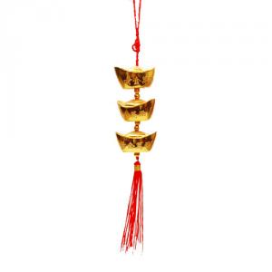Talisman feng Shui cu pepite aurii