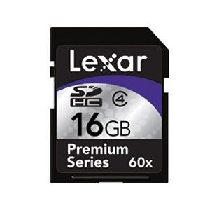 LEXAR Secure Digital 60X SDHC 16GB