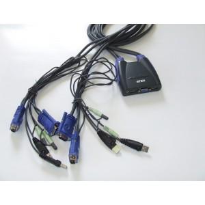 Distribuitor KVM USB 1/4, ATEN Petite - CS64U