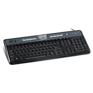 Tastatura Genius SlimStar 310 Black, USB+PS2