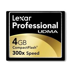 Lexar compact flash 300x 4gb