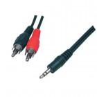 Cablu jack 3,5mm la 2RCA 1,5m