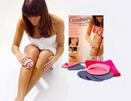 Sundepil - epilator si exfoliator cu microcristale