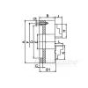 Universal cu 3 bacuri de precizie Bernardo PO3-C conform cu DIN 55027  PO3-125/C3, otel