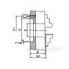 Universal cu 4 bacuri Bernardo Standard PO4-D, DIN 55029, PO4-315/D8, otel