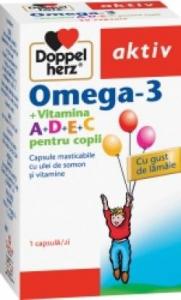 Omega 3 pentru copii plus Vitamine