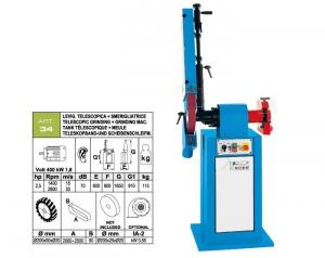 Masina de polizat si slefuit telescopica 2000 A&middot; 2500 mm ART. 34