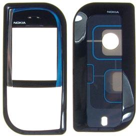 Carcasa Nokia 7610 negru/albastru