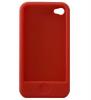 Husa silicon Iphone 4 red