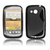 Husa silicon Lux S-Type HTC Desire C Neagra