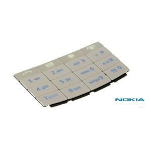 Tastatura Nokia X3-02 Alba