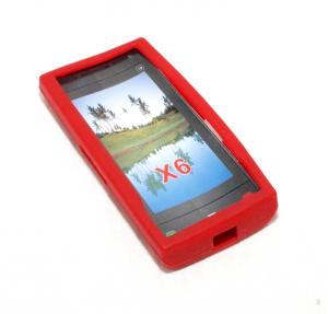Husa silicon Nokia X6 rosie