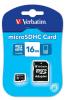 Card microsd 16 gb verbatim cu