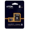 Micro SD 8 GB TDK cu adaptor Clasa 4