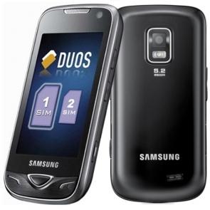 Samsung b7722 black dual sim