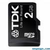 Micro SD 2 GB TDK fara adaptor