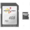 Micro SD 4 GB Maxflash cu adaptor clasa 4