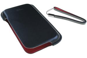 Nokia E71 Leather Case CP-277 black/red bulk