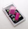 Set incarcatoare 3 in 1 Iphone 3G-4 GT mini roz