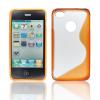 Husa silicon lux s-type iphone 4