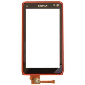 Touchscreen Nokia N8 Portocaliu