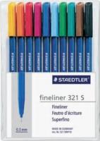 Fineliner Staedtler 10cul/set ST334SB10PR