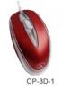 A4Tech Mouse optic cu fir OP-3D-1 PS (Red)
