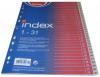 Index plastic Noki 1-31 gri E59231