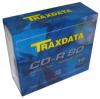 Cd-r traxdata 52x carcase slim e657