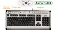 A4Tech ANION Keyboard KAS-15MU PS