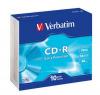 CD-R Verbatim 52X carcase slim VER43415