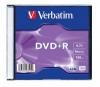 Dvd+r verbatim 16x 4.7gb carcasa