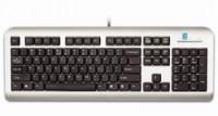 A4Tech Tastatura slim waterproof LCDS-720 PS (Silver Black)