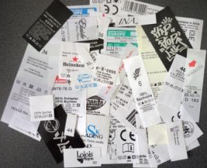 Etichete textile imprimate