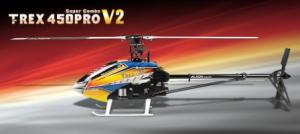 Aeromodel elicopter T-REX 450 PRO V2 SUPER COMBO