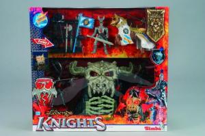Knights Monstru + cavaler + accesorii cu sunet si lumini