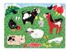 Puzzle lemn - animale la ferma